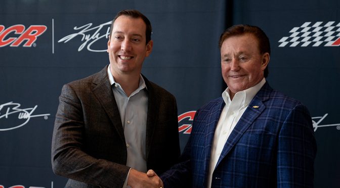 Featured image for Right at home: Kyle Busch feeling welcomed, wanted at Richard Childress Racing
