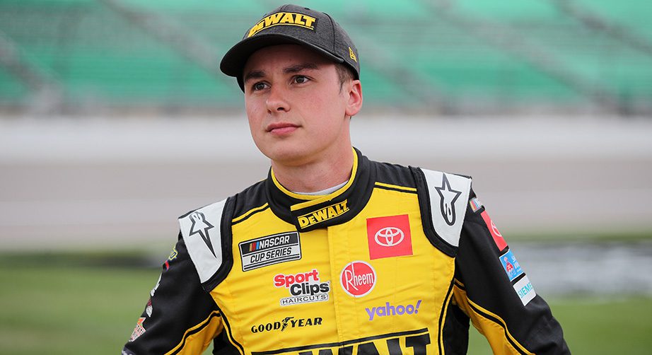 Christopher Bell looking on