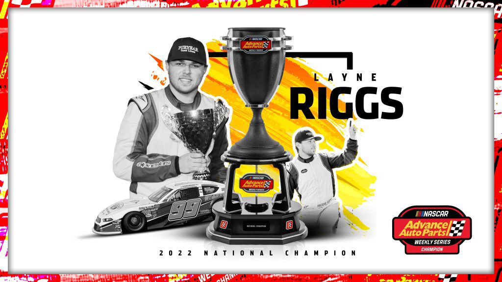Layne Riggs becomes youngest NASCAR Advance Auto Parts Weekly Series ...