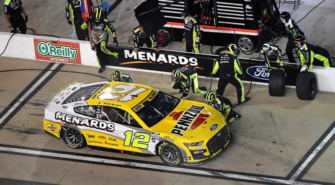 Penske No. 12 team withdraws appeal of Bristol penalties; suspensions to start at Talladega
