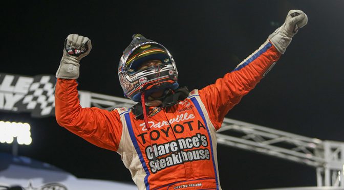 Featured image for Peyton Sellers finally wins the ValleyStar Credit Union 300, takes Virginia Triple Crown
