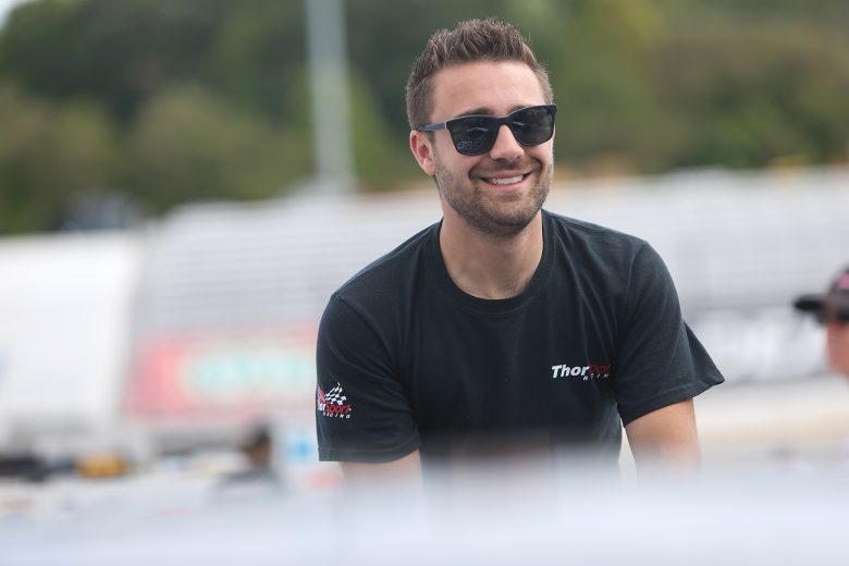 Ty Majeski during the ValleyStar Credit Union 300 at Martinsville Speedway on September 24, 2022. (Adam Fenwick/NASCAR)
