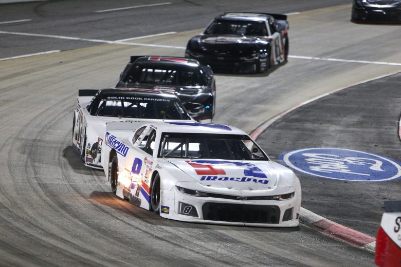 Carson Kvapil (8) during the ValleyStar Credit Union 300 at Martinsville Speedway on September 24, 2022. (Adam Fenwick/NASCAR)