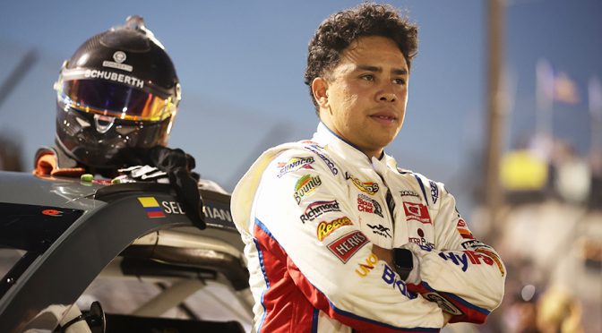 Colombia native Sebastian Arias looks to emulate Juan Pablo Montoya throughout NASCAR journey