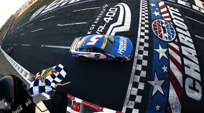 Featured image for NASCAR odds: Public likes Kyle Larson to repeat in Bank of America Roval 400