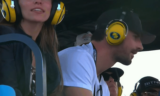 Conor Daly is making his Cup Series debut today in the No. 50 car; fellow IndyCar driver Alexander Rossi is following along on Daly’s pit box. Your turn next, Alexander?