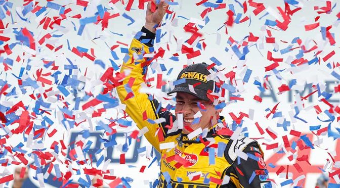 Featured Image for Christopher Bell nets clutch, playoff-saving victory at Charlotte Roval