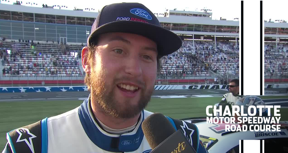 Briscoe reacts to playoff advancement at the Roval: 'What a wild day'