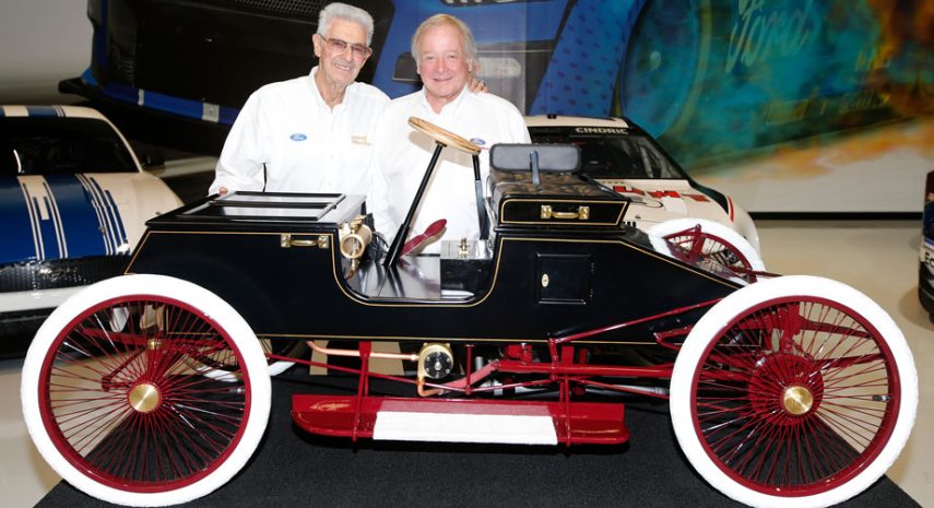 Leonard Wood gifts Edsel Ford replica of historic Sweepstakes | NASCAR