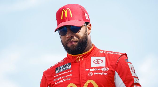 Bubba Wallace issues apology after Las Vegas crash