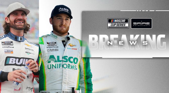 Featured image for Spire taps LaJoie, Ty Dillon for Cup Series effort in 2023