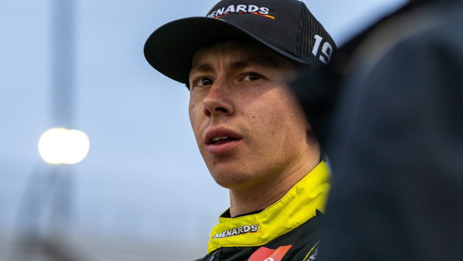 Jones looks on after Xfinity Martinsville race