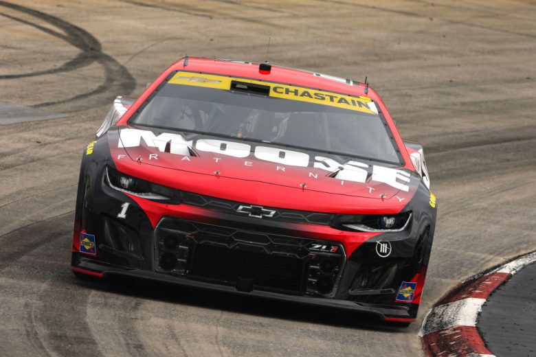 Ross Chastain drives at Martinsville