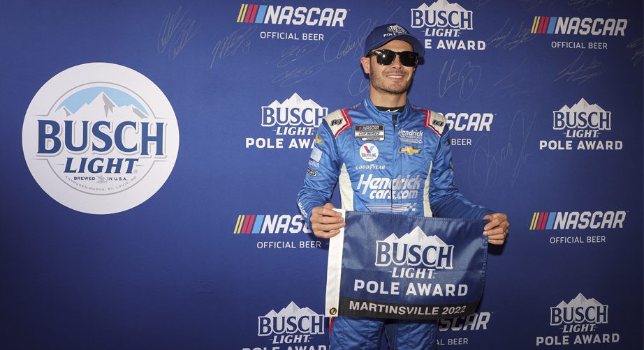 Kylelarson Buschlightpole Martinsvillefall
