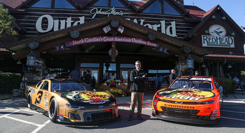 Bass Pro Shops partners with Dale Earnhardt Jr., JR Motorsports for