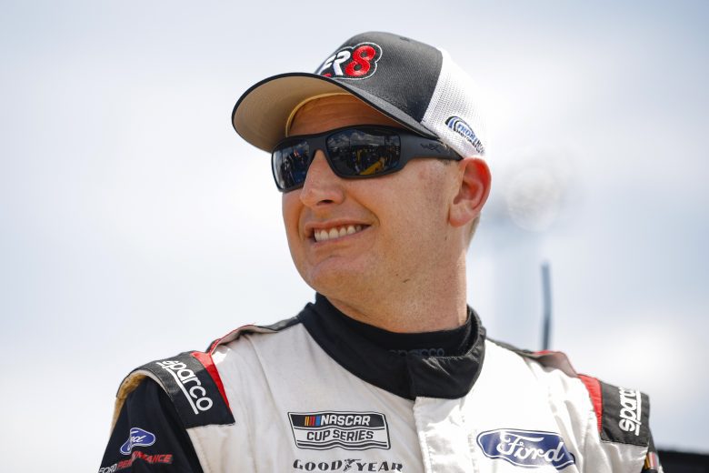DARLINGTON, SOUTH CAROLINA - SEPTEMBER 03: Michael McDowell, driver of the #34 Fr8Auctions.com Ford, looks on during qualifying for the NASCAR Cup Series Cook Out Southern 500 at Darlington Raceway on September 03, 2022 in Darlington, South Carolina. (Photo by Jared C. Tilton/Getty Images) | Getty Images