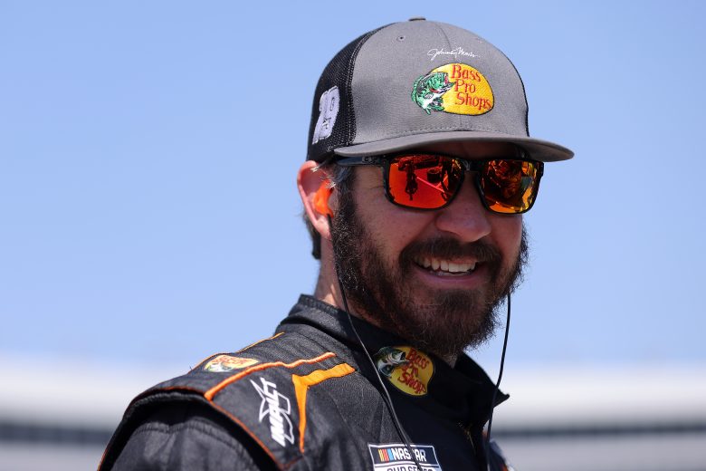 FORT WORTH, TEXAS - SEPTEMBER 24: Martin Truex Jr., driver of the #19 Bass Pro Shops Toyota, waits on the grid during practice for the NASCAR Cup Series Auto Trader EchoPark Automotive 500 at Texas Motor Speedway on September 24, 2022 in Fort Worth, Texas. (Photo by Jonathan Bachman/Getty Images) | Getty Images