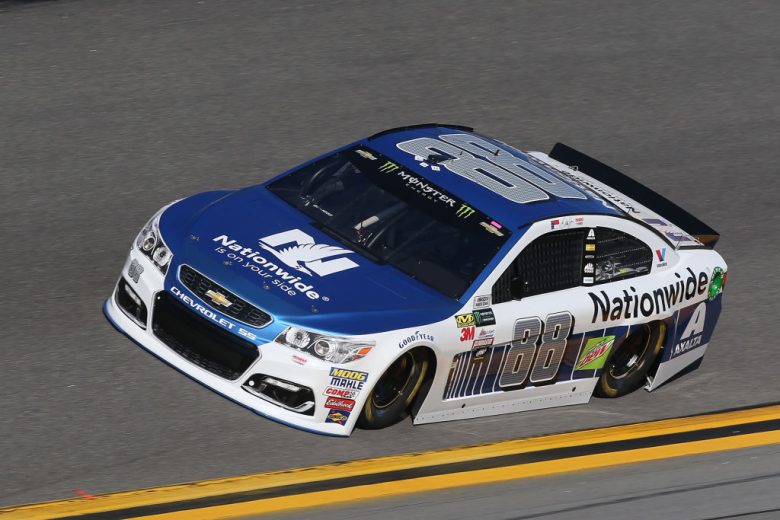 DAYTONA BEACH, FL - FEBRUARY 19:  Dale Earnhardt Jr., driver of the #88 Nationwide Chevrolet, drives during qualifying for the Monster Energy NASCAR Cup Series 59th Annual DAYTONA 500 at Daytona International Speedway on February 19, 2017 in Daytona Beach, Florida.  (Photo by Matt Sullivan/Getty Images) | Getty Images