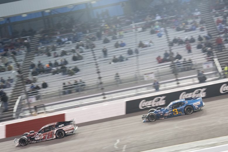 during the Virginia Is For Racing Lovers 150 for the NASCAR Whelen Modified Tour at Richmond Raceway in Richmond, Virginia on April 1, 2022. (Sanjay Suchak/NASCAR)