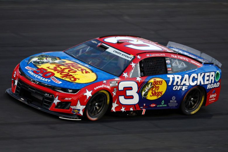 CONCORD, NORTH CAROLINA - MAY 28: Austin Dillon, driver of the #3 Bass Pro Shops/Tracker Chevrolet, drives during qualifying for the NASCAR Cup Series Coca-Cola 600 at Charlotte Motor Speedway on May 28, 2022 in Concord, North Carolina. (Photo by Jared C. Tilton/Getty Images) | Getty Images