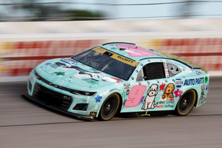 DARLINGTON, SOUTH CAROLINA - SEPTEMBER 04: Chase Elliott, driver of the #9 NAPA/Children's Chevrolet, drives during the NASCAR Cup Series Cook Out Southern 500 at Darlington Raceway on September 04, 2022 in Darlington, South Carolina. (Photo by Jared C. Tilton/Getty Images) | Getty Images