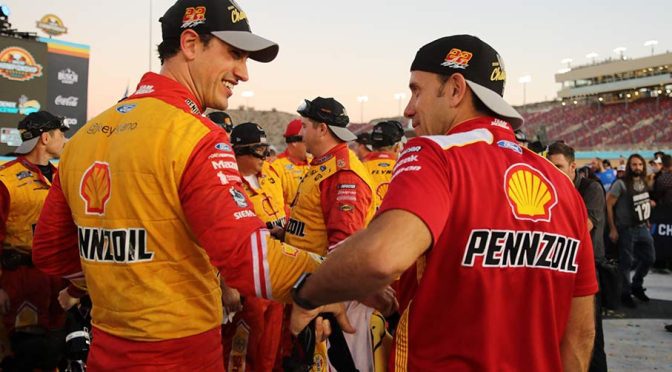 Crew chief Paul Wolfe savors the moment as a two-time Cup champion