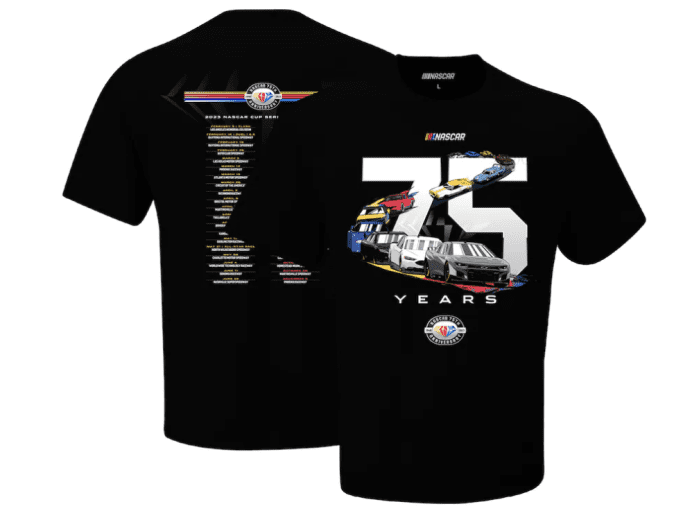 75th Anniversary 2023 Schedule Tshirt