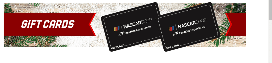 Nascar Shop Gift Cards