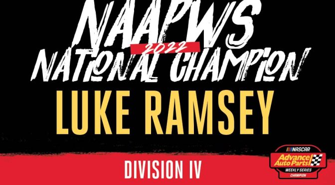 Featured Image for Luke Ramsey collects second NASCAR Advance Auto Parts Weekly Series national championship