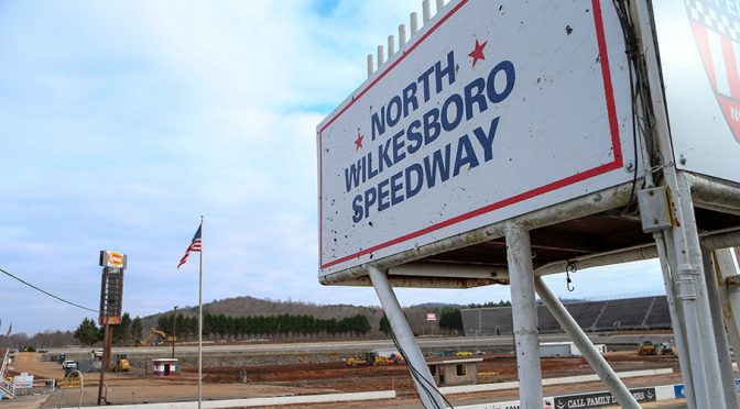 Construction at North Wilkesboro Speedway well underway ahead of 2023 NASCAR All-Star Race