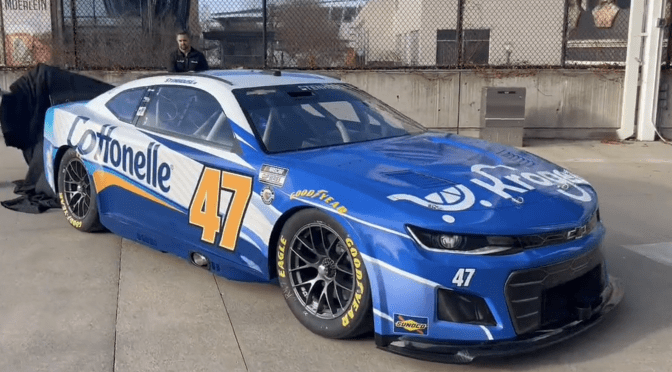 Stenhouse Jr., JTG Daugherty Racing reveal 2023 Daytona 500 paint scheme
