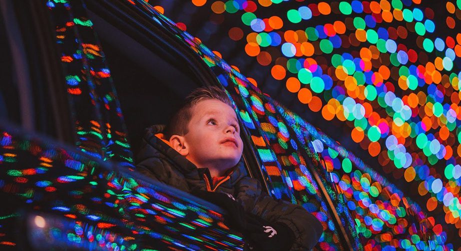 Holiday lights on display at NASCAR tracks NASCAR