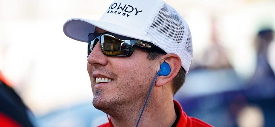 Kyle Busch on the grid during the 2022 season at Homestead-Miami Speedway