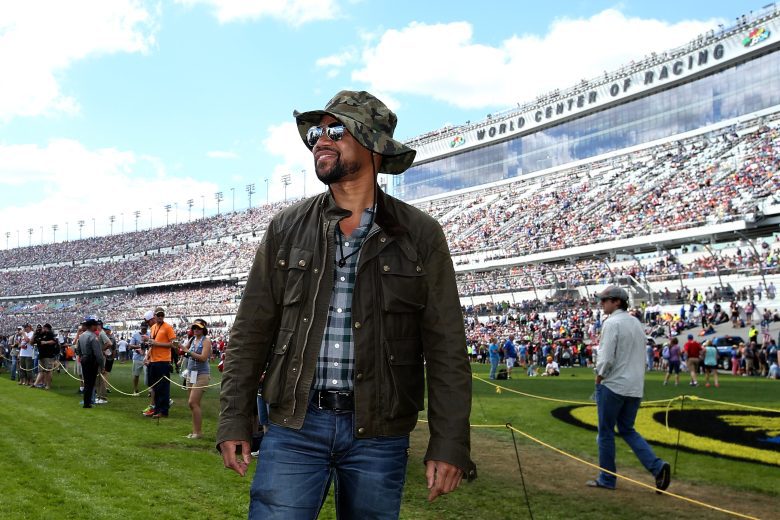 DAYTONA BEACH, FL - FEBRUARY 21: Cuba Gooding Jr is seen prior to the NASCAR Sprint Cup Series DAYTONA 500 at Daytona International Speedway on February 21, 2016 in Daytona Beach, Florida. (Photo by Sean Gardner/Getty Images)