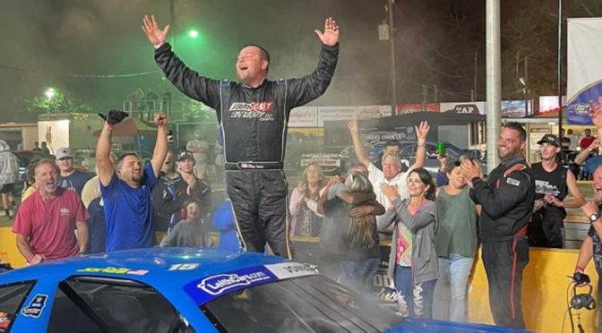 Featured Image for Clay Jones celebrates North Carolina state championship in career year at Wake County Speedway