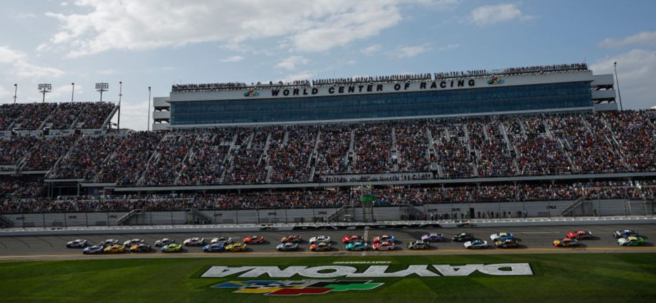 The green flag drops for the Daytona 500