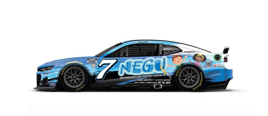 Corey LaJoie's No. 7 Chevrolet