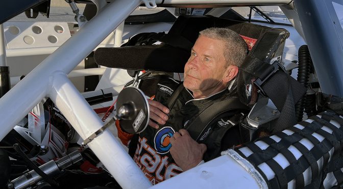 2002 Daytona 500 winner Ward Burton jumps back behind the wheel to turn laps at South Boston Speedway
