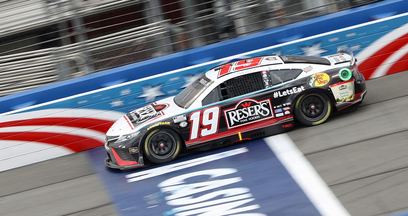 Two JGR crewmen suspended after Auto Club race - NASCAR