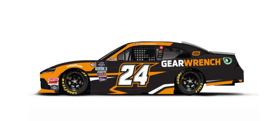 Tyler Reddick No. 24 Toyota