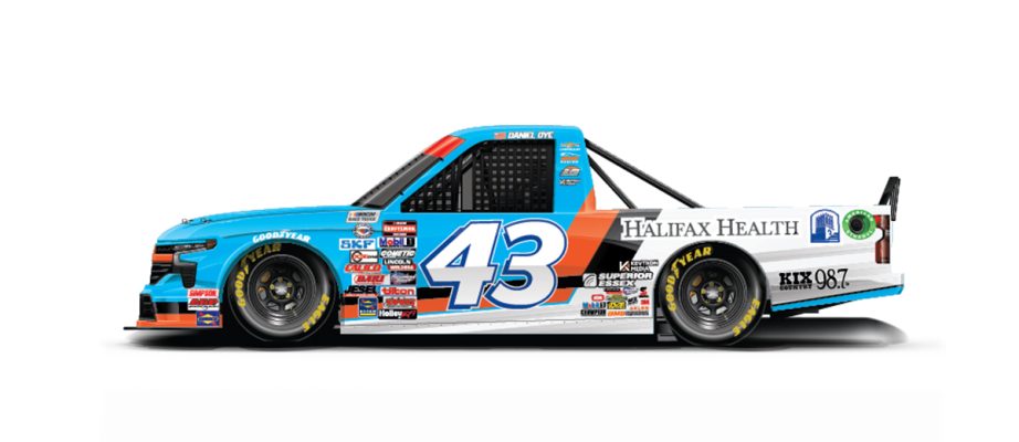 Daniel Dye No. 43 Chevrolet