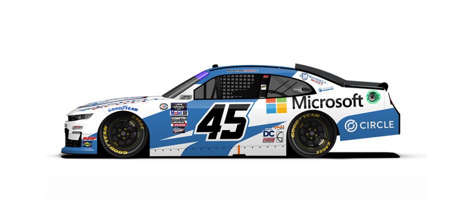 Rajah Caruth No. 45 Chevrolet