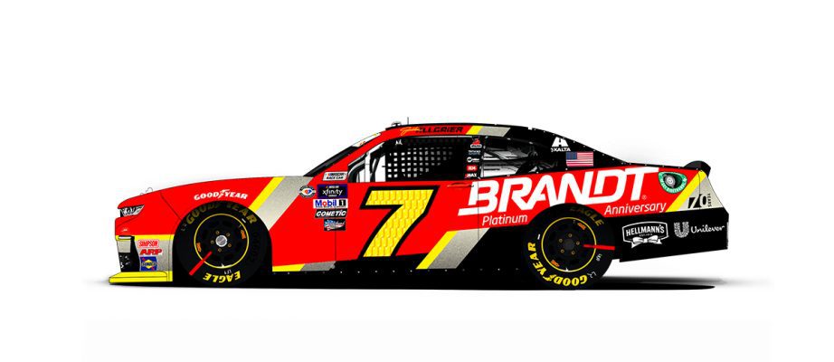 Justin Allgaier No. 7 Chevrolet