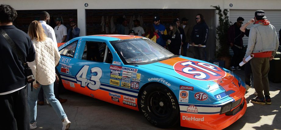 a look at an older No. 43 car