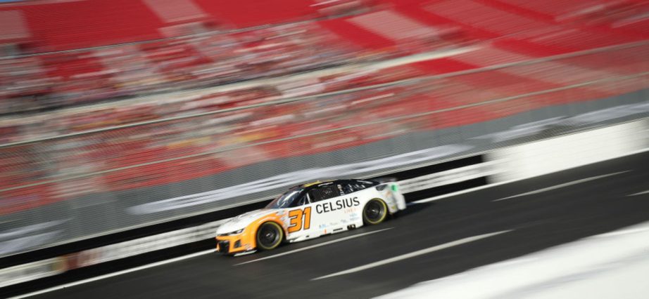 Justin Haley drives