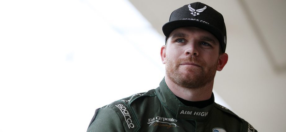 conor daly looks on