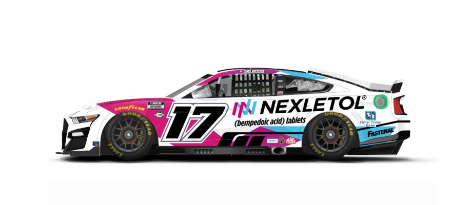Chris Buescher's No. 17 Ford
