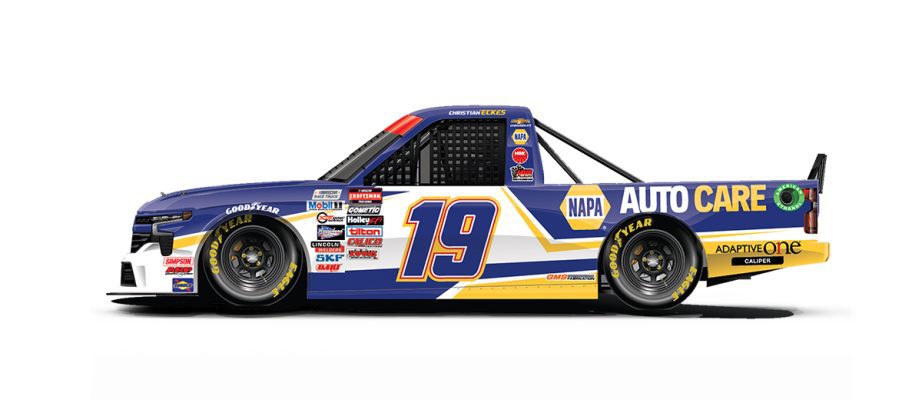 Christian Eckes' No. 19 Chevrolet