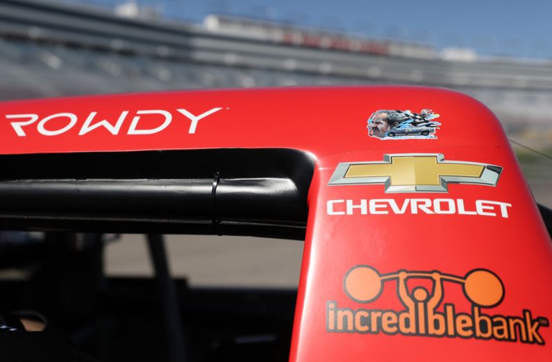 Detail view of Wendell Scott decal