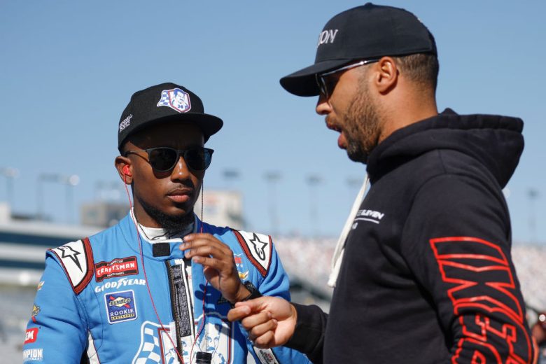 Rajah Caruth and Bubba Wallace talk